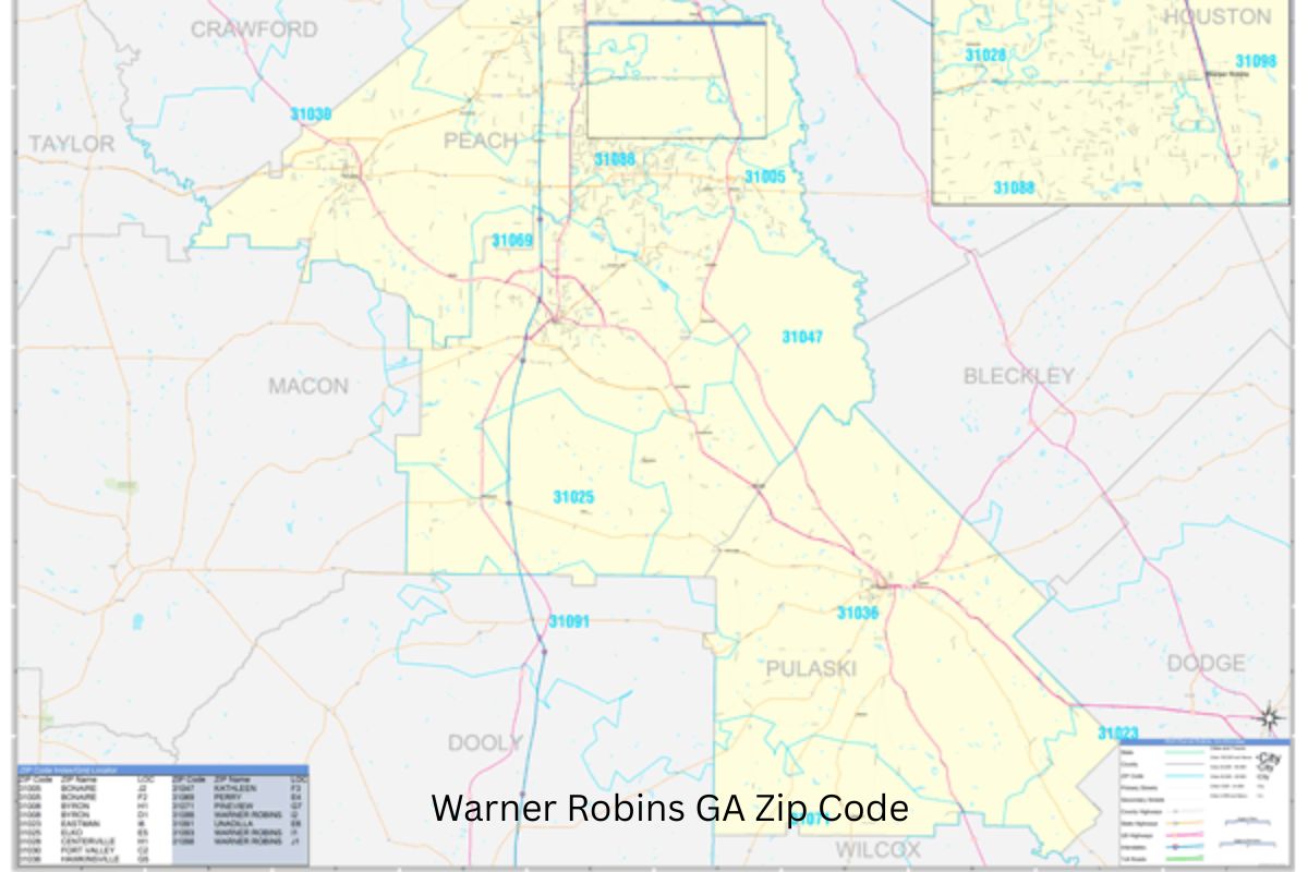 Warner Robins GA Zip Code