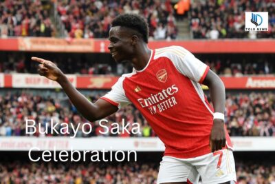 Bukayo Saka Celebration